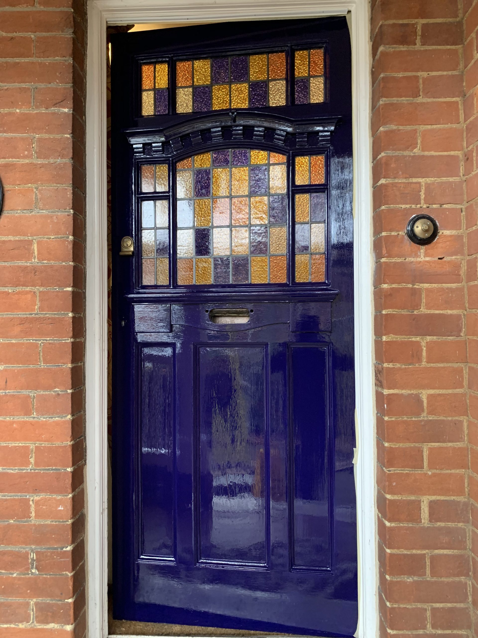 Dark Blue Door